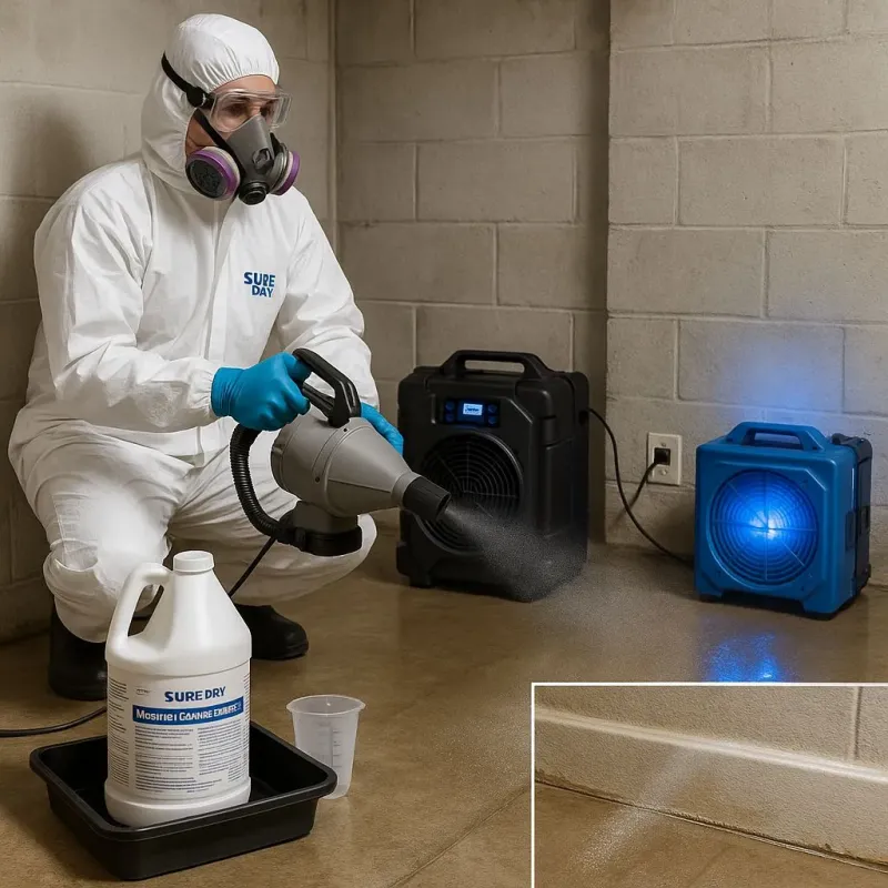 Sanitization and Odor Removal process in Port Clinton, OH