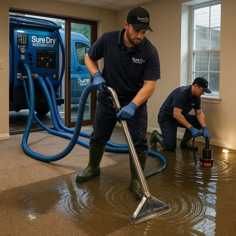 Water Extraction and Removal process in Port Clinton, OH